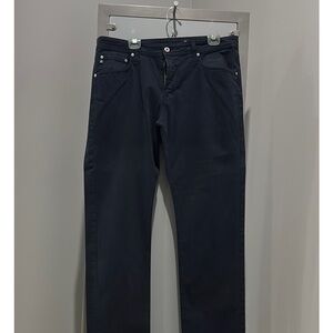 Ag Adriano Goldschmied Navy Blue Chinos “Graduate”Timeless Comfort